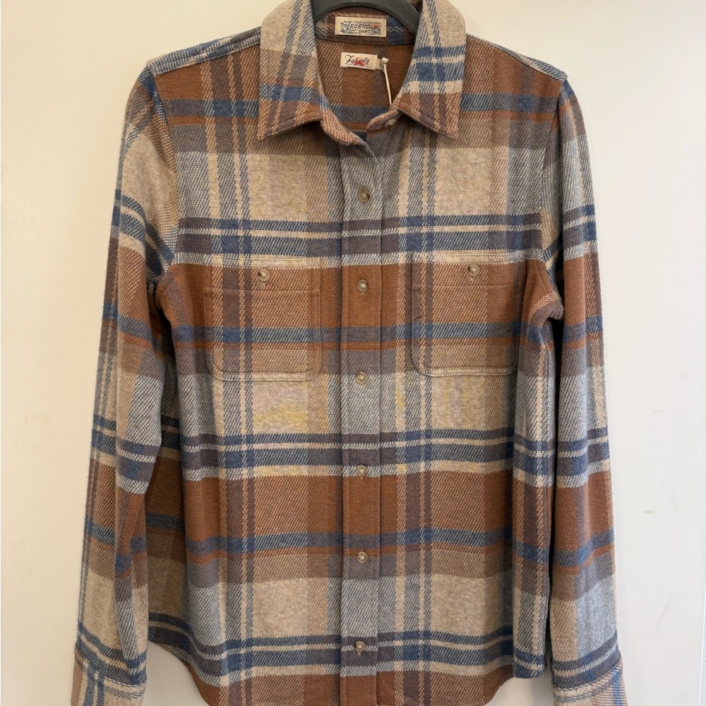 Faherty Multicolor Plaid Button Down Shirt